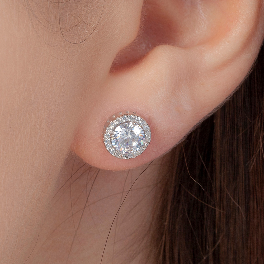 Halo Earrings Collection