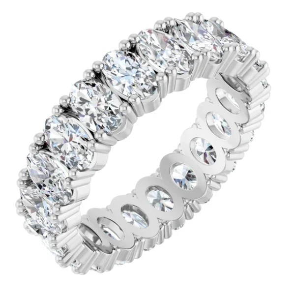 Oval Eternity Ring